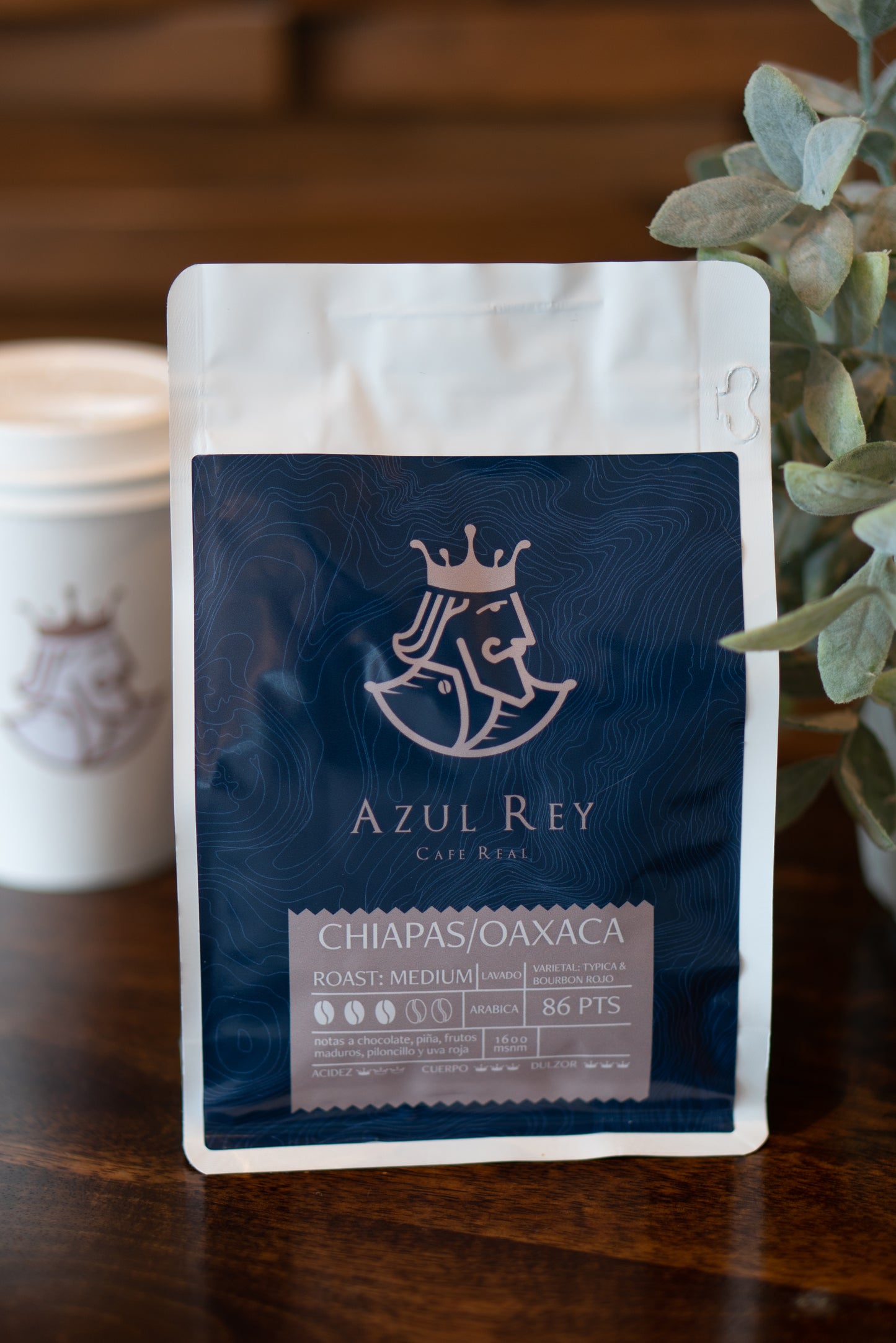 Bolsa de café en grano